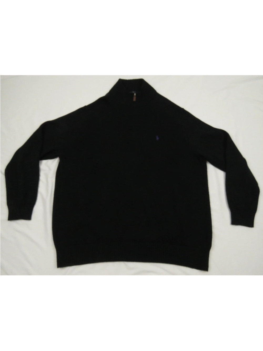 Polo Ralph Lauren 1/4 Zip Cotton Pony Pullover Jumper Sweater 2XLT
